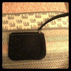 Black Tommy Hilfiger wristlet
